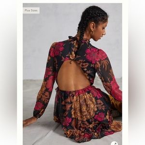 New without tags never worn. Open back dress from Anthropologie.